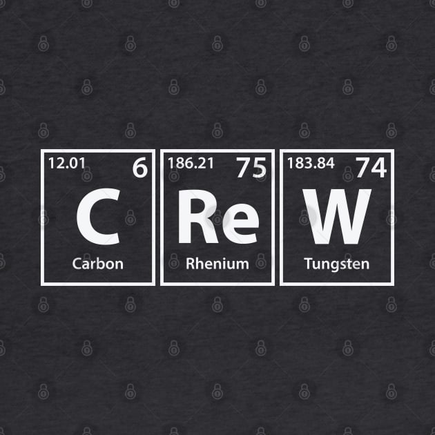 Crew (C-Re-W) Periodic Elements Spelling by cerebrands